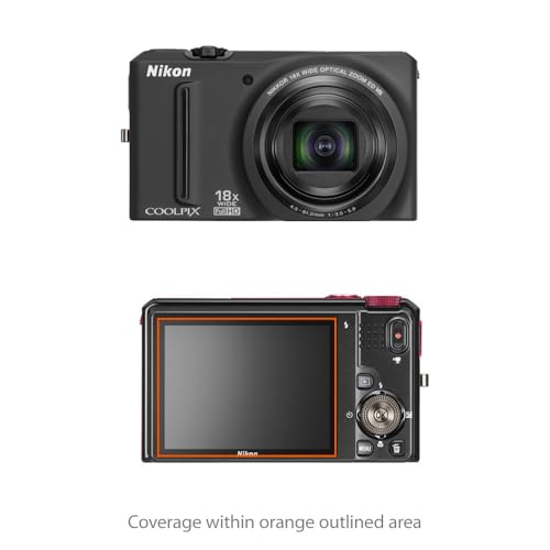 BoxWave Screen Protector Compatible with Nikon Coolpix S9100 - ClearTouch Anti-Glare (2-Pack), Anti-Fingerprint Matte Film Skin for Nikon Coolpix S9100, Nikon Coolpix S9100, AW130 - Image 4