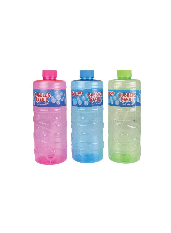 Bubbles 64Oz Bubble Refill With Wand, 3Astd - Image 1