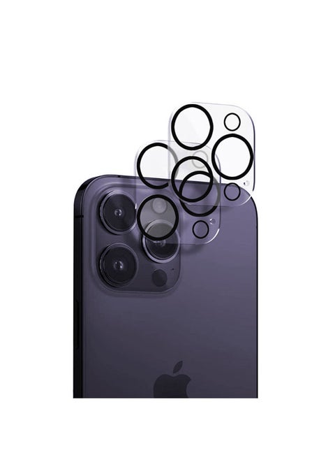 Tempered Glass Lens Protector - Pack of 2 Compatible with Apple iPhone 14 Pro 6.1 inch Scratch Resistant Case Friendly - Clear