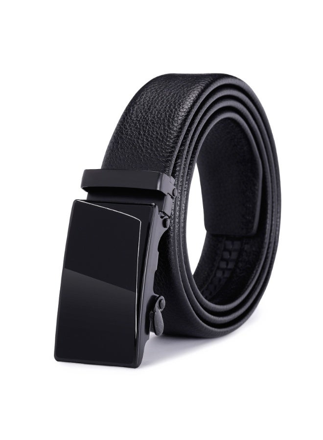 Shougu Automatic Buckle Trendy Men's Business Leisure Belt 120CM 