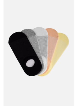 Aytuğ Women's Cotton 5 Pairs Special Boxed Ballerina Socks - 31344  - Image 3