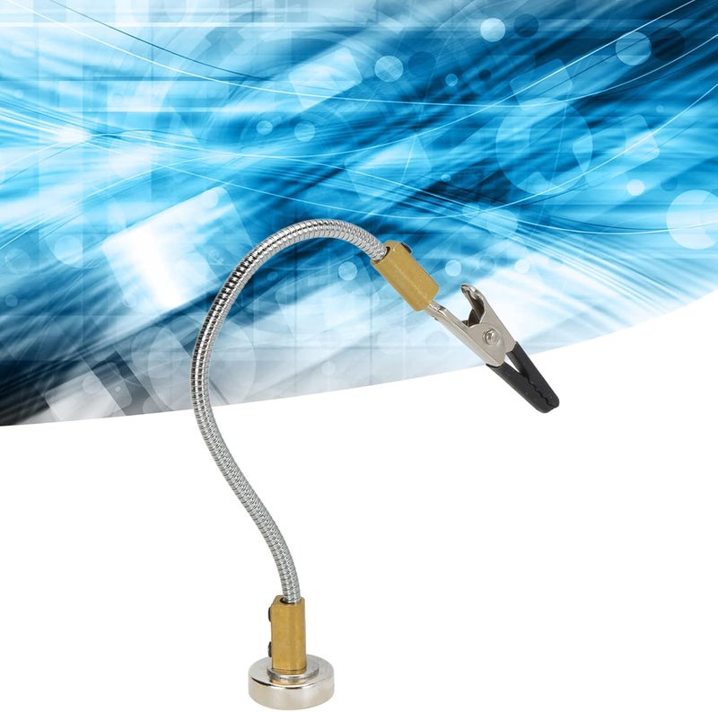 klarako Helping Hands Welding Third Hand Tool, Single Soldering Helping Hands with Magnetic Base, Adjustable for Electronics Repair Assembly Short - Image 2