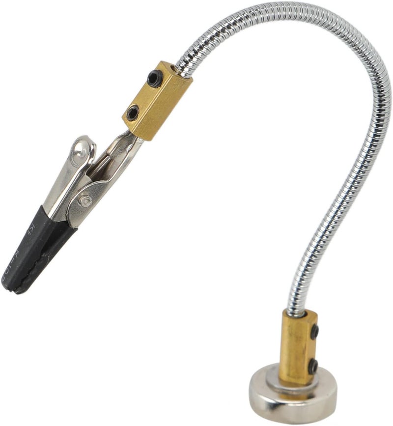 klarako Helping Hands Welding Third Hand Tool, Single Soldering Helping Hands with Magnetic Base, Adjustable for Electronics Repair Assembly Short - Image 4