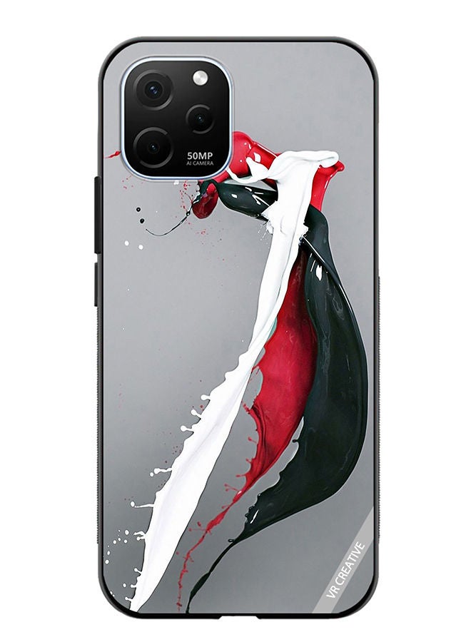 VR CREATIVE Protective Case Cover For Huawei Enjoy 50z Multicolor Layer Design - Image 1