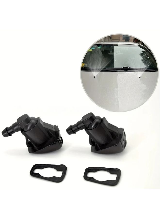 2 PCS Car Windshield Washer Nozzle Set Compatible with Toyota Corolla Models OE 85381 AE020 - Image 2
