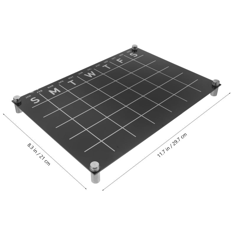 12x16 Inch Acrylic Dry Erase Message Board Multifunctional Memo Board For Office And Student - Image 3