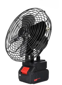 Panvil Portable High-Power Rechargeable Fan with 21V Lithium Battery – Industrial-Grade Cordless Fan for Indoor & Outdoor Use, Strong Airflow, Adjustable Speed, Quiet Operation – Ideal for Camping, Garage, Workshop, Travel, Emergency  - Image 1