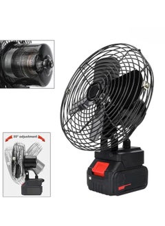 Panvil Portable High-Power Rechargeable Fan with 21V Lithium Battery – Industrial-Grade Cordless Fan for Indoor & Outdoor Use, Strong Airflow, Adjustable Speed, Quiet Operation – Ideal for Camping, Garage, Workshop, Travel, Emergency  - Image 2