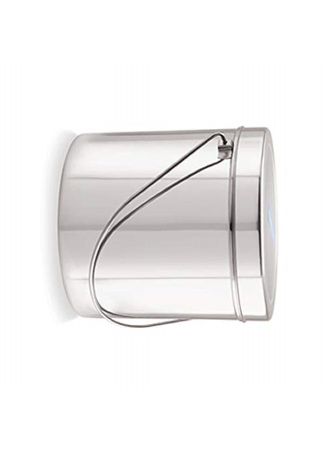 Neelam Stainless Steel 12, 22 Gauge Milk Pot, 1900 ml, Stainless Steel Storage Can Useable As Steel Dabba, Milk, ghee, Oil Storage, Etc. Heavy Jointless Body, Induction Compatible, Silver - Image 2