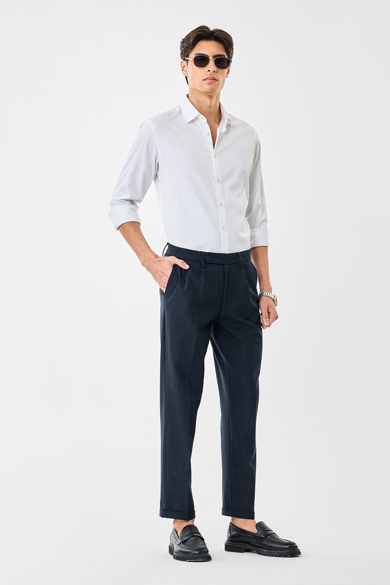 SNITCH Slim Fit Checks Trousers - Image 2