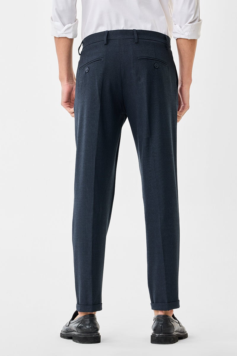 SNITCH Slim Fit Checks Trousers - Image 4