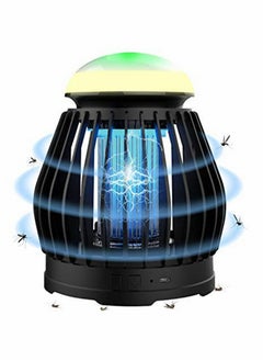 Rechargeable UV Mosquito Killer Lamp with 8 Color RGB Lighting and 3 Modes for Indoor and Outdoor Use