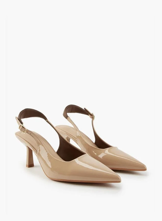 فلورا بيلا من شو إكسبرس أحذية بكعب مدبب مع إبزيم وكعب خنجر