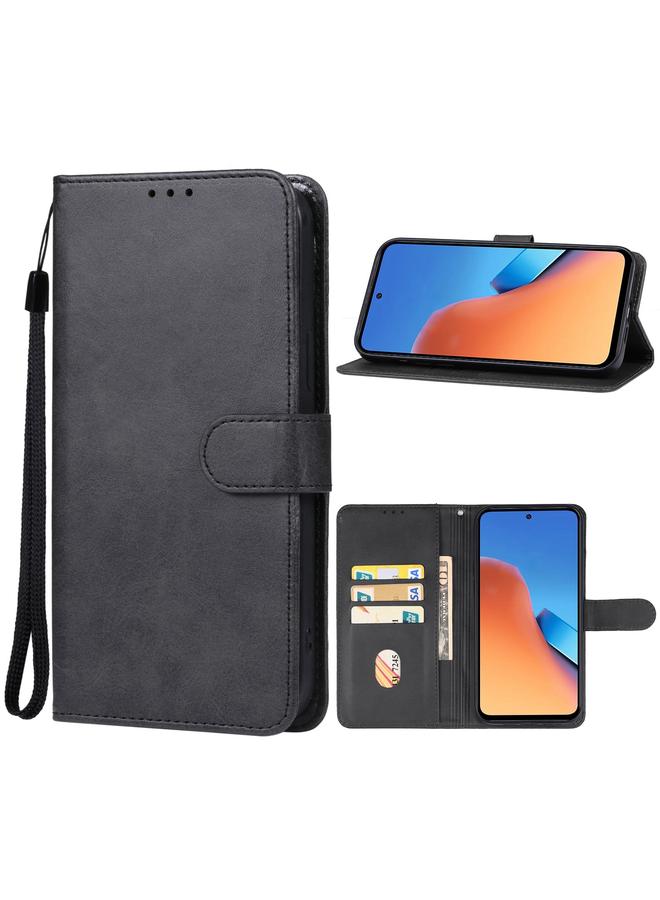 جرين تايجر حافظة هاتف جلدية لهاتف Xiaomi Redmi 12 (أسود) - Image 1