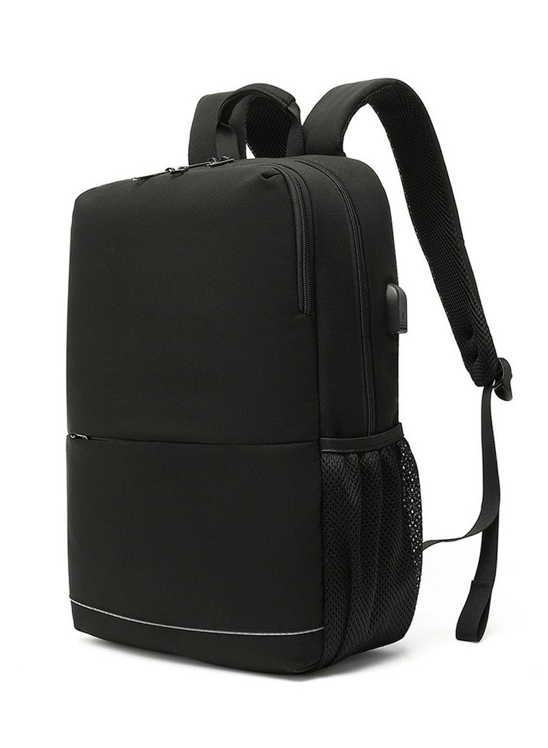 CoolBELL Men's Large Capacity Outdoor Backpack Multi-Functional Laptop Bag Black - Image 2