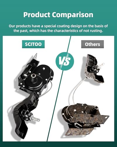 SCITOO رافعة إطار احتياطي SCITOO 924-527 حاملة ونش احتياطي متوافقة مع 1996-2018 لفورد E-150 وE-250 وE-350 وE-450 وE-550 - Image 5