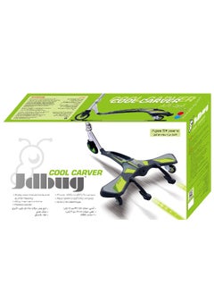 JD BUG Cool Carver 3-Wheel Scooter (Blue)  - Image 3