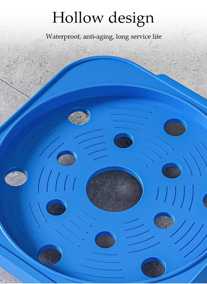 DUNISO Metal Gas Cylinder Holder, Mobile Base With Universal Wheels And Brakes For Easy Towing - Universal Holder For Propane And Butane Gas Cylinders, Also Helps Transport Bottled Water, Potted Plants, Gas Cylinders, Heavy Objects, Etc.  - Image 4
