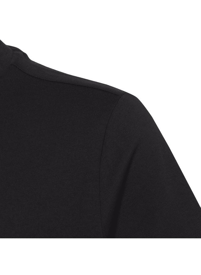 Adidas adidas U Bl Tee Black Training T-Shirts 7-8Y  - Image 4