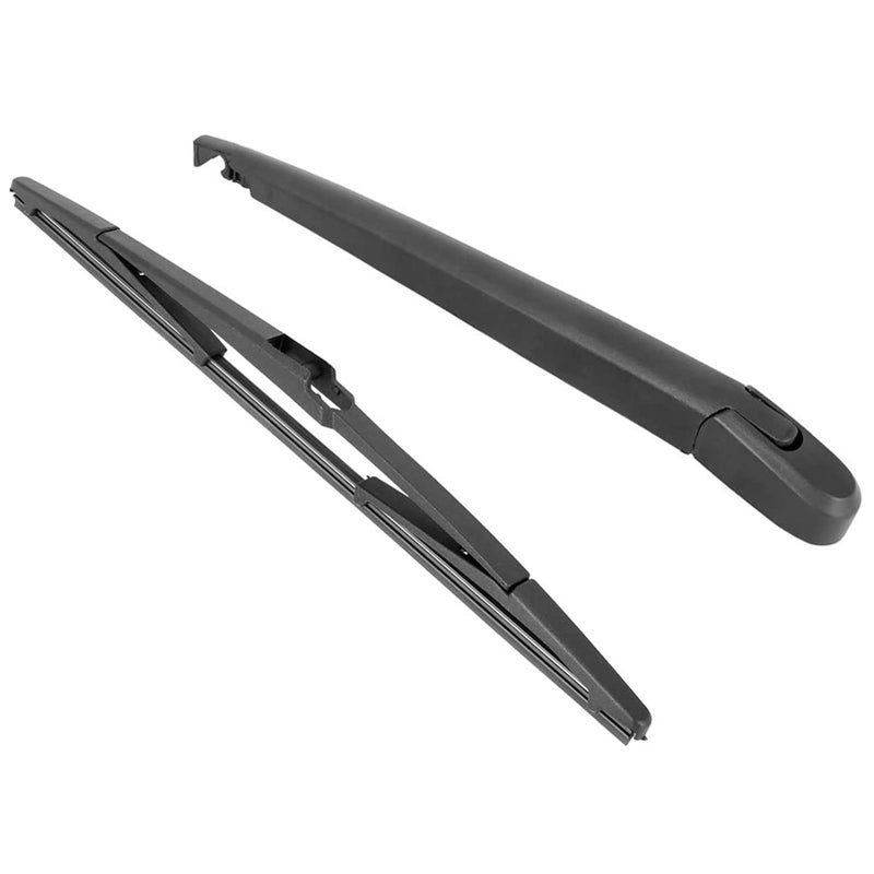 TOPVIGOR 14 Inch Rear Wiper Blade Compatible with Hyundai Veracruz ix55 2006 2007 2008 2009 2010 2011 2012 All Season Natural Rubber Back Windshield Wiper Blade and Arm Assembly