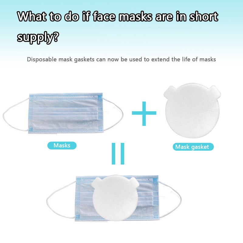 Disposable Mask Gasket Disposable Protection Hygiene Supply Round Mask Pad - Image 3