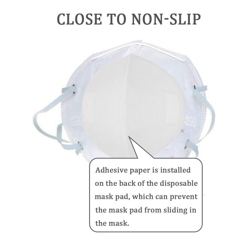 Disposable Mask Gasket Disposable Protection Hygiene Supply Round Mask Pad - Image 5