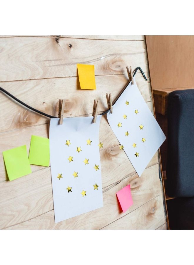 نيبمينينت طقم ملصقات على شكل نجوم مكون من 10 أوراق 11.5 x 8.5سم - Image 2