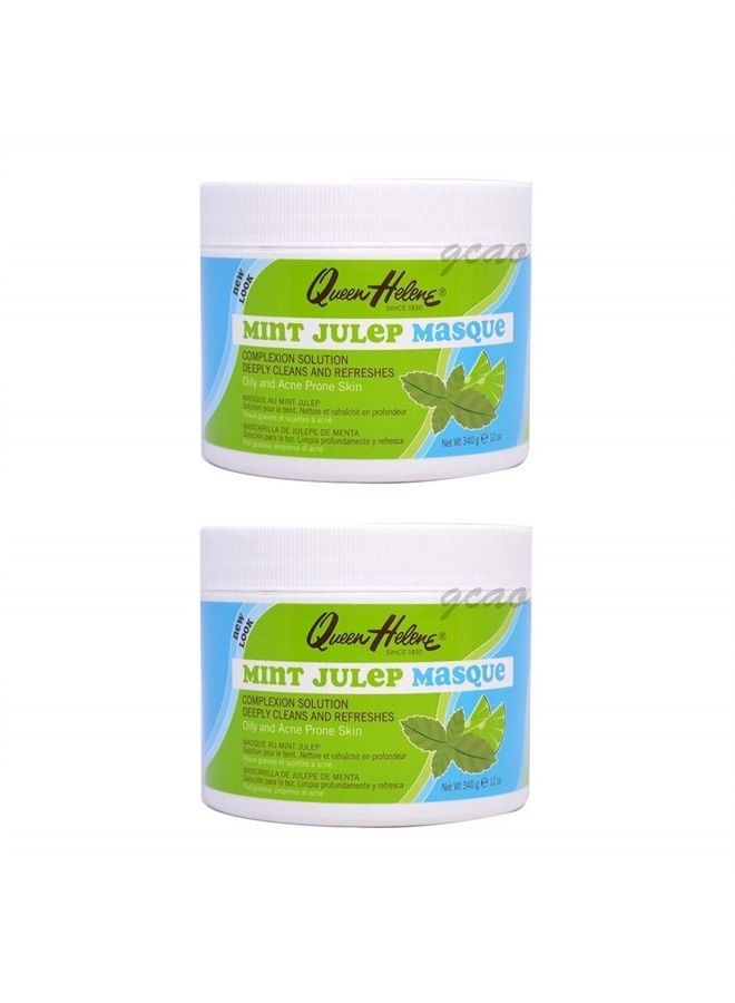 Jar Mint Julep Masque 12 Ounce (354ml) (2 Pack)