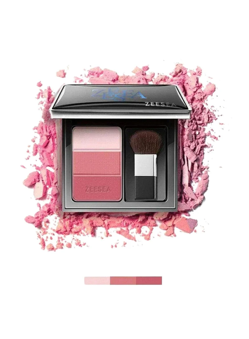 زيسي زي سي كونسيلر و بلاشر بثلاثة ألوان وردة منتصف الليل