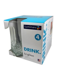 Luminarc Luminarc Brighton 15.75 Ounce Cooler Glass 4-Piece Set, 15.75-Ounce, Clear  - Image 3