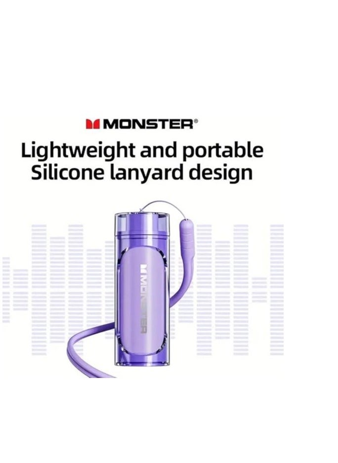 MONSTER Airmars XKT13 Wireless Gaming Headphones, Purple