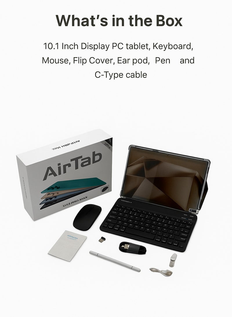 AirTab MAC U25 PROMAX Smart PC Tablet |10.1 Inch Display | 16GB RAM | 1TB MEMMORY | FUHD - Image 3