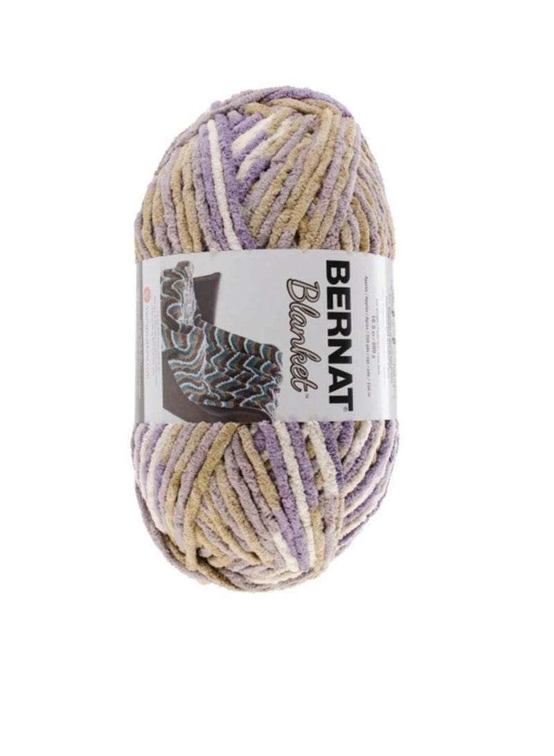 Bernat Blanket Big Ball Yarn Lilac Bush - Image 2