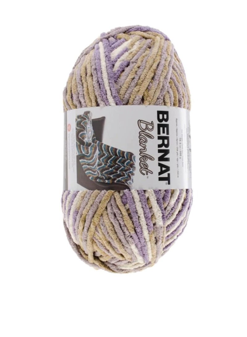 Bernat Blanket Big Ball Yarn Lilac Bush - Image 3