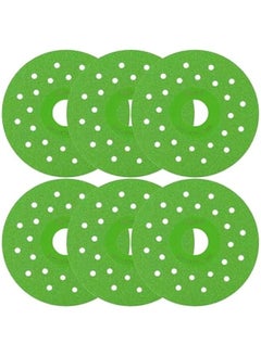 Generic Klyzor Glass  Rock Cutting Disc - 4 Flat Grinding Disc Tile Ceramic Saw Blade for Angle Grinder, Rock Saw for Cutting Ceramic  Glass (A, 6)  - Image 1
