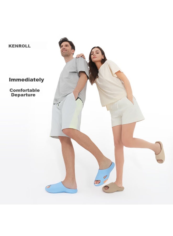 Kenroll Men's Sports Outdoor Slippers, Non-slip Thick Sole, Removable Insoles, Soft Rebound, Outdoor Casual Shoes - Image 1