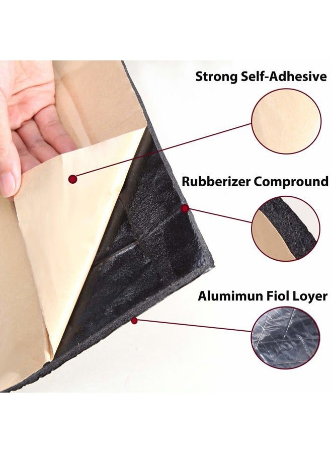 DREAMIZER Car Insulation Sound Deadening Heat Shield Thermal Noise Proof Mat 78''x 40'' - Image 3
