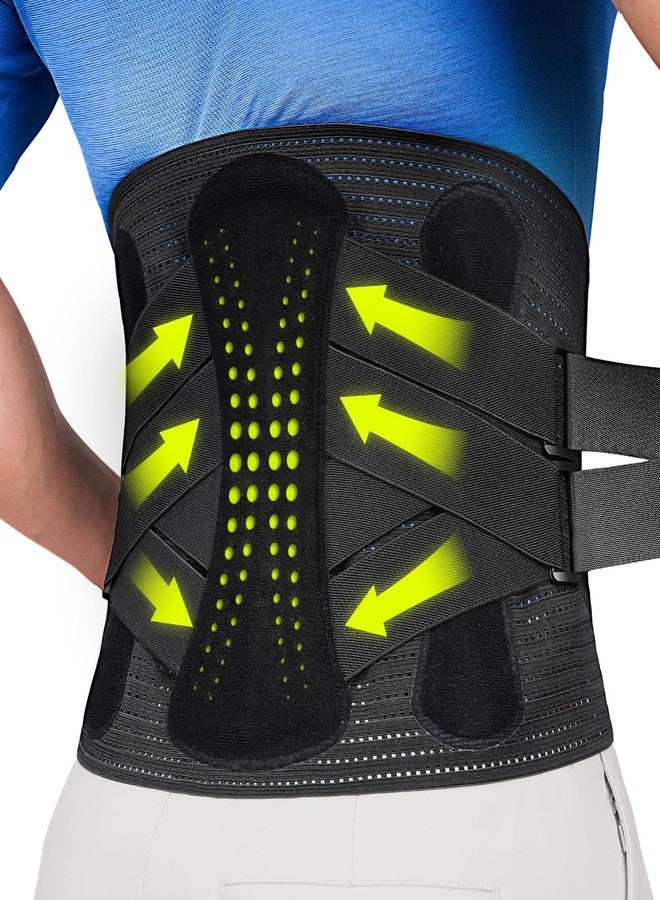 aoFIT Back Brace for Lower Back Pain Relief with 360-Degree Biochemical Hug Support,Back Support Belt for Men and Women,Soft Breathable Fabric Lumbar Support for Herniated Disc, Sciatica S - Image 1