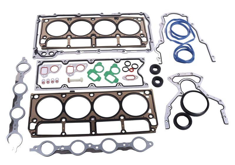 YLQASOON LS Gasket Set Kit for GM Chevy LS1 LS6 LQ4 LQ9 4.8L 5.3L 5.7L 6.0L GEN III - Image 1
