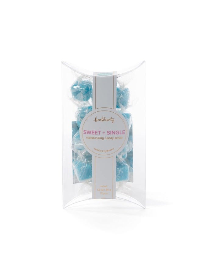 Bonblissity Mini Me Travel Trio Candy Scrub, 36 Pcs Combo Pack, Relax - Lavender Luxury (12), Ocean Mist (12), & Vanilla Brown Sugar (12), Individually Wrapped, Exfoliate & Moisturize - Image 4
