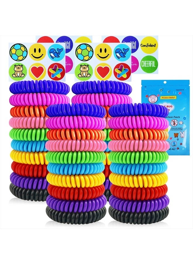 BuggyBands 40 Pack Mosquito Repellent Bracelets, Individually Wrapped DEET-Free Insect & Bug Repellent Wrist Bands for Kids & Adults Outdoor Camping Fishing Traveling - Image 1