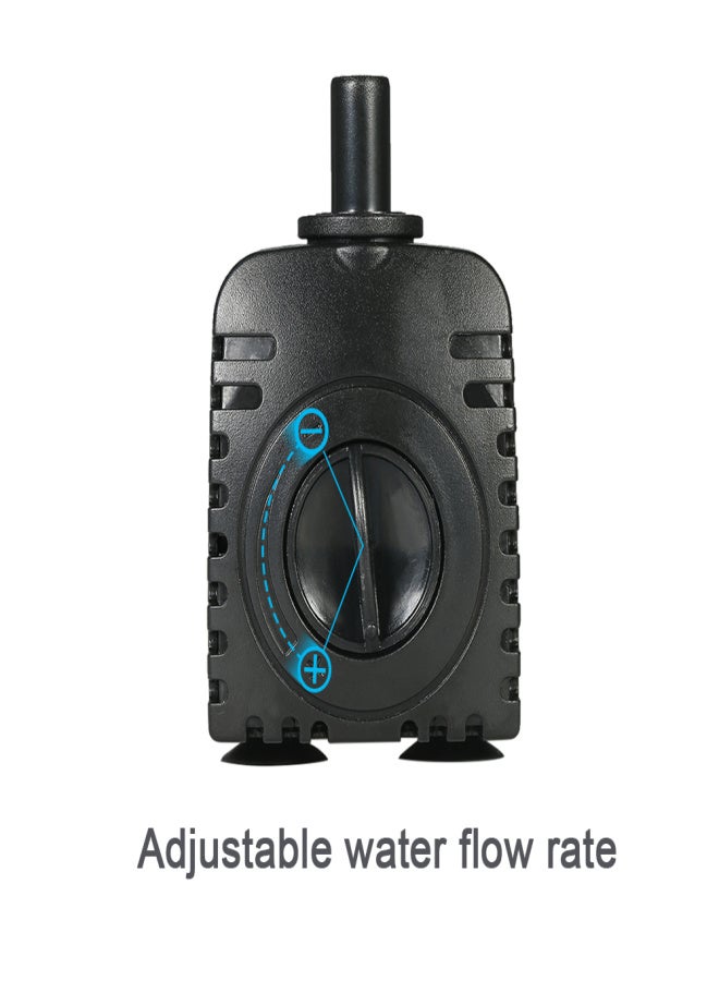 WATER STRIDER 600L/H 8W Submersible Water Pump for Aquarium Tabletop Fountains Pond Water Gardens and Hydroponic Systems with 2 Nozzles AC220-240V - Image 2