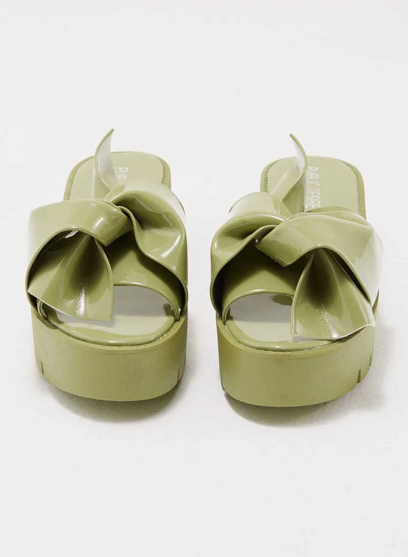 PUBLIC DESIRE Kiri Knotted Slider
