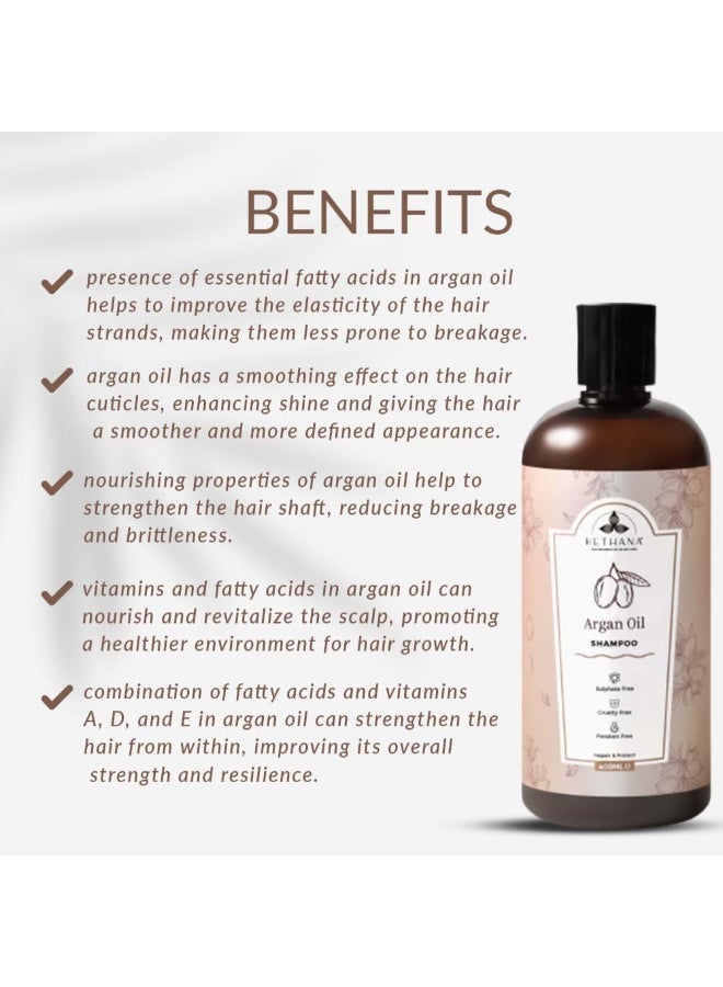 Kethana شامبو زيت الأركان 400 مل - Image 2