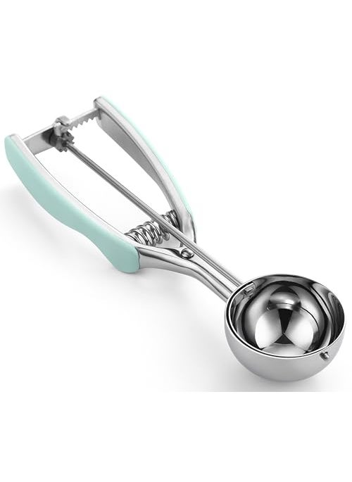 Spring Chef Spring Chef Large 20 Stainless Steel Cookie Scoop for Baking  Melon Baller  Multifunctional 293 Tbsp Cookie Scooper with Trigger Release for Ice Cream Meatball Cupcake Muffin  Mint 