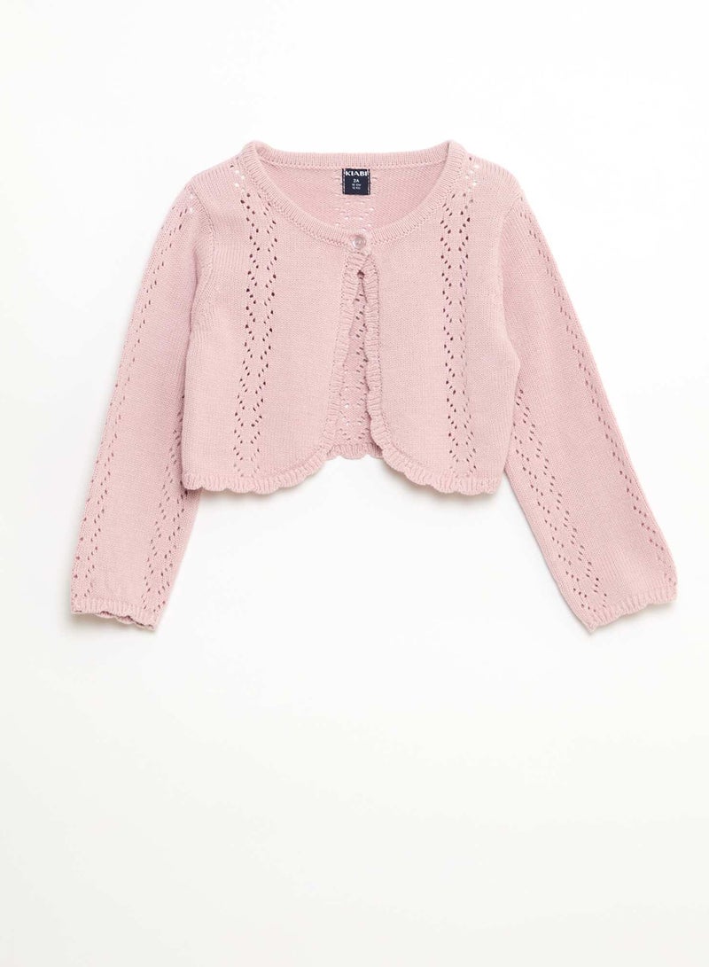Kiabi Open Knit Bolero - Image 2
