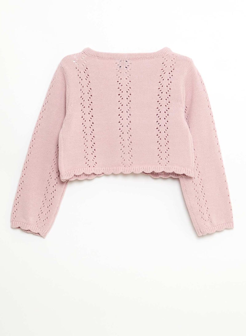 Kiabi Open Knit Bolero - Image 1