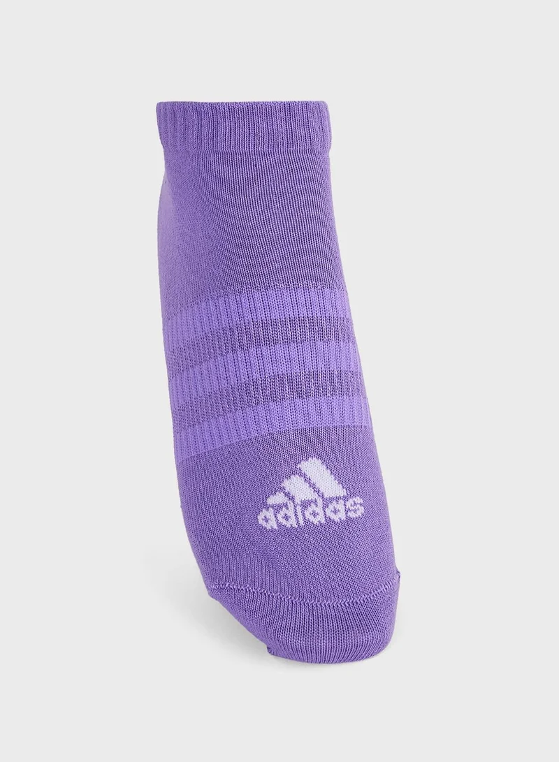 Adidas Thin And Light Sportswear Low-Cut Socks 3 Pairs