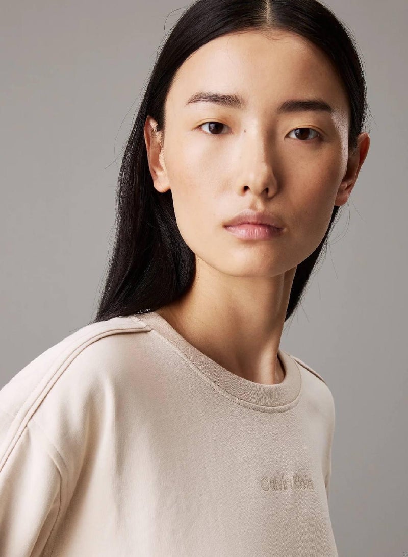 كالفن كلاين سويت شيرت للمنزل من الصوف القطني - Image 3
