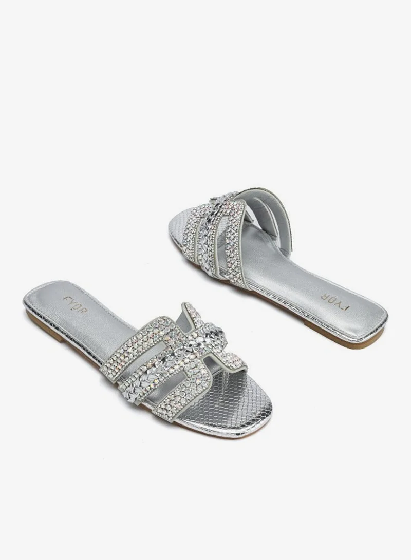 Fyor  Cut-work Mirror Slide MY 340 for Women | Best Price UAE